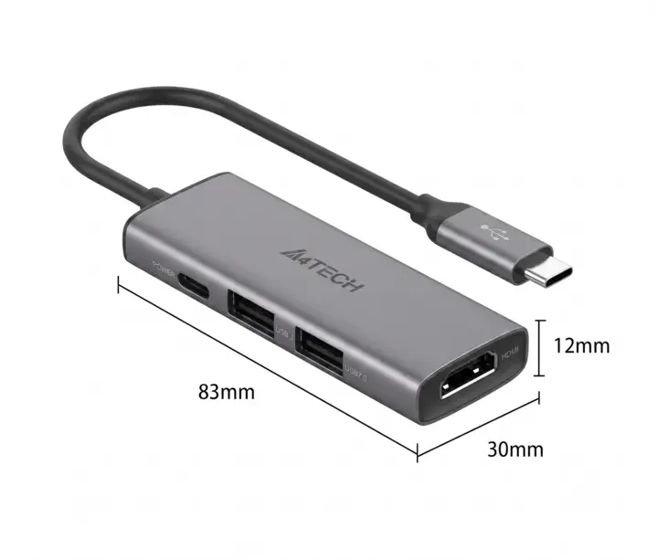 A4tech usb-c to multifunction Docking staton, DST-40C